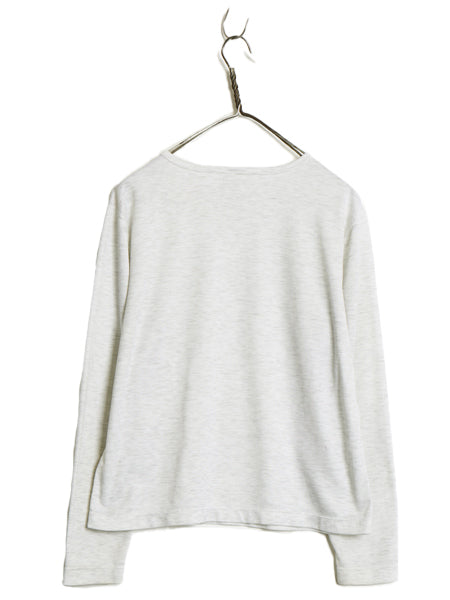 00s USA製 パタゴニア キャプリーン 長袖 Tシャツ レディース L / 00年製 オールド アウトドア ストレッチ アンダーシャツ 無地 インナー