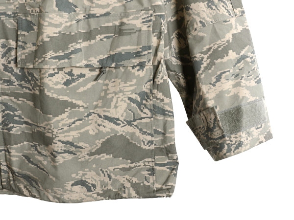 デッドストック 米軍実物 APECS デジタル タイガーカモ 迷彩 ゴアテックス ジャケット MEDIUM REGULAR / 新品 ミリタリー USAF ABU ECWCS