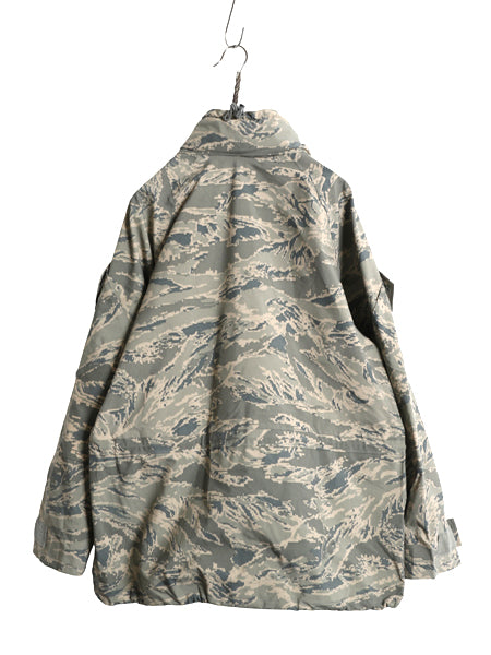デッドストック 米軍実物 APECS デジタル タイガーカモ 迷彩 ゴアテックス ジャケット MEDIUM REGULAR / 新品 ミリタリー USAF ABU ECWCS
