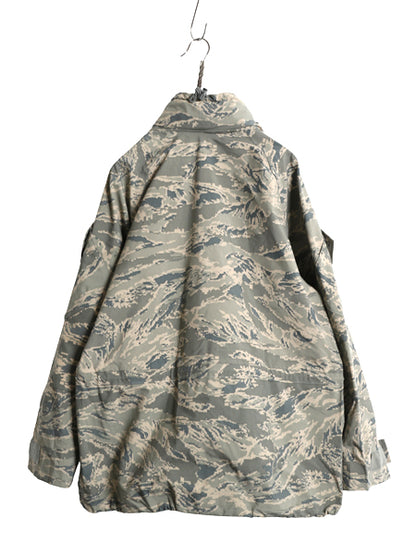 デッドストック 米軍実物 APECS デジタル タイガーカモ 迷彩 ゴアテックス ジャケット MEDIUM REGULAR / 新品 ミリタリー USAF ABU ECWCS
