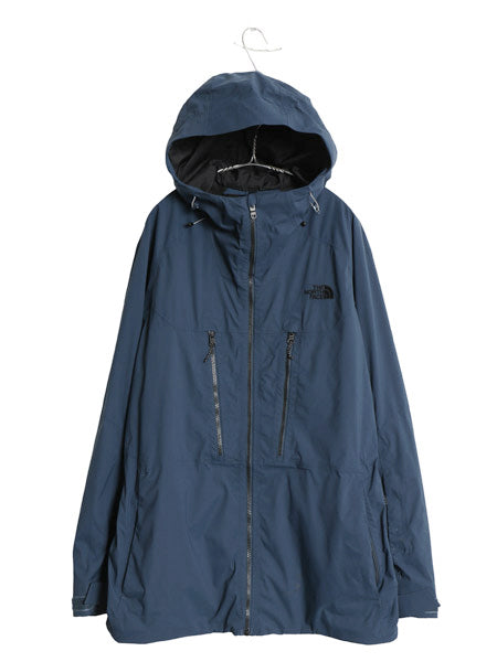 US企画 ノースフェイス DRYVENT マウンテンパーカー ジャケット メンズ L / 古着 アウトドア フルジップ ナイロン ウィンドブレーカー 紺
