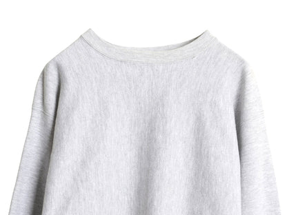 90s USA製 ★ チャンピオン リバースウィーブ スウェット メンズ XXL / 古着 オールド 裏起毛 目無し 無地 霜降り グレー 大きいサイズ 2XL