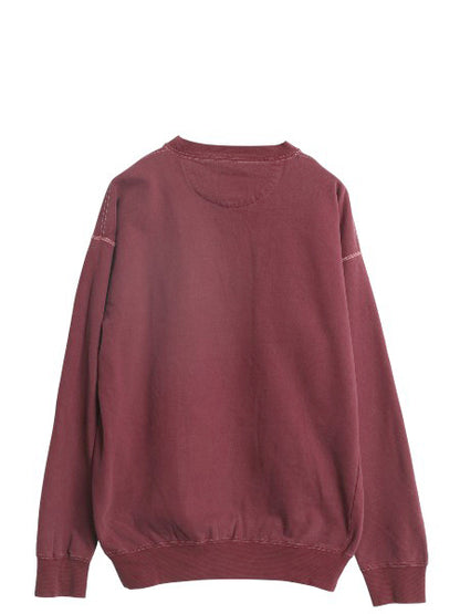 80s チャップス ラルフローレン ロゴ 刺繍 スウェット メンズ S / ヴィンテージ ポロ トレーナー 前V 裏起毛 ヘビーウェイト クルーネック