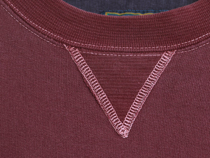 80s チャップス ラルフローレン ロゴ 刺繍 スウェット メンズ S / ヴィンテージ ポロ トレーナー 前V 裏起毛 ヘビーウェイト クルーネック