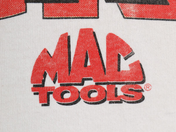 90s USA製 ナスカー イラスト プリント Tシャツ メンズ XL オールド オフィシャル グラフィック モータースポーツ レース 大きいサイズ 白