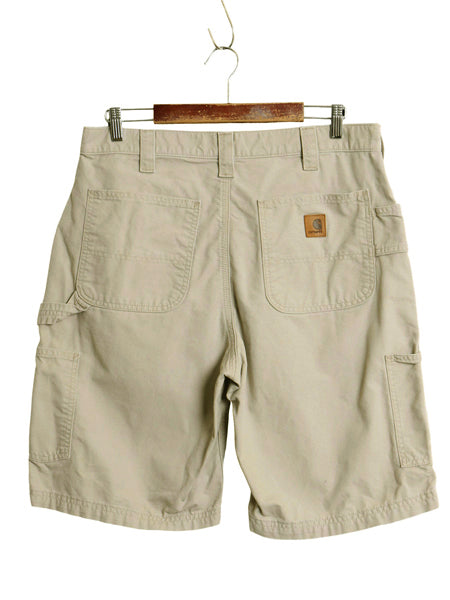 カーハート ペインター ショートパンツ メンズ 34 / 古着 コットン キャンバス ショーツ 短パン ダック ワーク ハーフパンツ ワンポイント