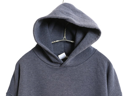 00s ラッセル 無地 スウェット フード パーカー メンズ レディース XL / オールド プルオーバー トレーナー ブランク 裏起毛 大きいサイズ