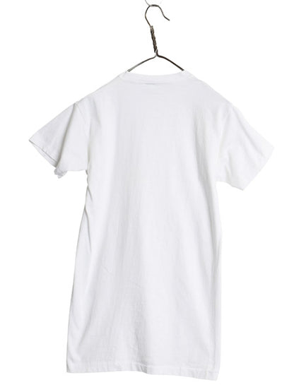 デッドストック 70s USA製 チャンピオン 無地 半袖 Tシャツ メンズ M 新品 ヴィンテージ バータグ ブランク シングルステッチ ソリッド 白
