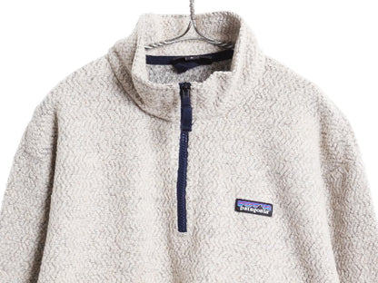 パタゴニア ウーリエステル フリース ジャケット メンズ XL / 18年製 プルオーバー アウトドア ハーフジップ ウール 大きいサイズ シンプル