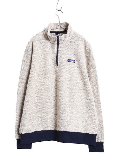 パタゴニア ウーリエステル フリース ジャケット メンズ XL / 18年製 プルオーバー アウトドア ハーフジップ ウール 大きいサイズ シンプル