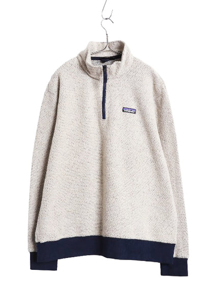 パタゴニア ウーリエステル フリース ジャケット メンズ XL / 18年製 プルオーバー アウトドア ハーフジップ ウール 大きいサイズ シンプル