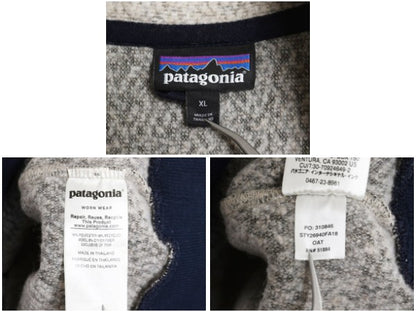 パタゴニア ウーリエステル フリース ジャケット メンズ XL / 18年製 プルオーバー アウトドア ハーフジップ ウール 大きいサイズ シンプル