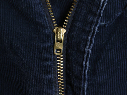 70s USA製 リーバイス 519 コーデュロイ パンツ メンズ 30 34 古着 ヴィンテージ スリム ストレート 細畝 コーズ 42 TALON 細身 ネイビー