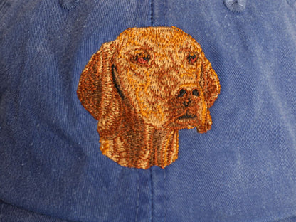 デッドストック ドッグ 刺繍 ベースボール キャップ フリーサイズ 帽子 コットン ウォッシュ加工 本革 レザー トラッカー ハット アニマル