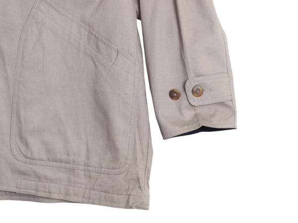 デッドストック 90s ランズエンド ハンティング ジャケット レディース L オールド カバーオール フィールド コート チェック ライナー付き