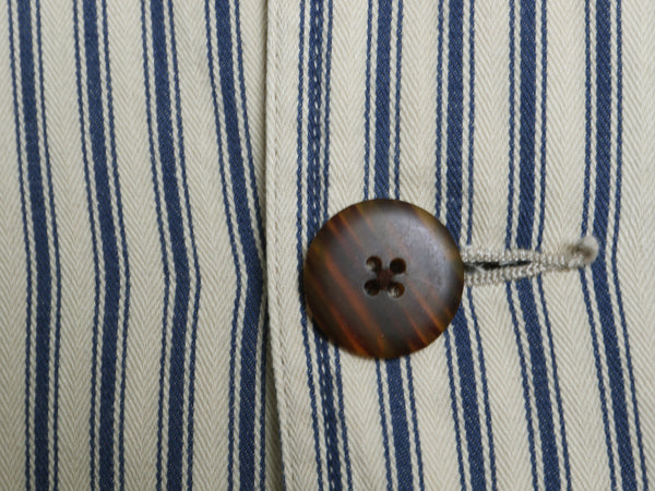 90s ★ ジェイクルー ストライプ ハンティング ジャケット メンズ L / 古着 オールド 旧タグ フィールド コート コットン 襟 コーデュロイ