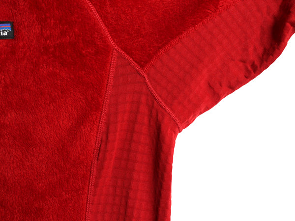 パタゴニア R2 ジャケット メンズ L / 20年製 ハイ パイル フリース ボア ストレッチ フルジップ ブルゾン ジャンパー レギュレーター 赤