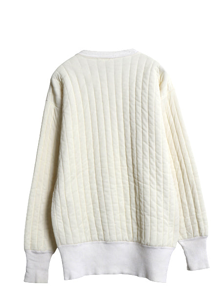 70s シアーズ 中綿 キルティング 長袖 Tシャツ メンズ レディース XL / ヴィンテージ 裏 サーマル インナー スウェット ロンT 大きいサイズ