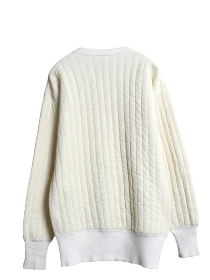 70s シアーズ 中綿 キルティング 長袖 Tシャツ メンズ レディース XL / ヴィンテージ 裏 サーマル インナー スウェット ロンT 大きいサイズ