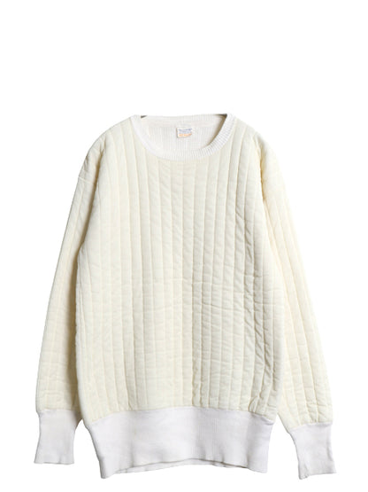 70s シアーズ 中綿 キルティング 長袖 Tシャツ メンズ レディース XL / ヴィンテージ 裏 サーマル インナー スウェット ロンT 大きいサイズ