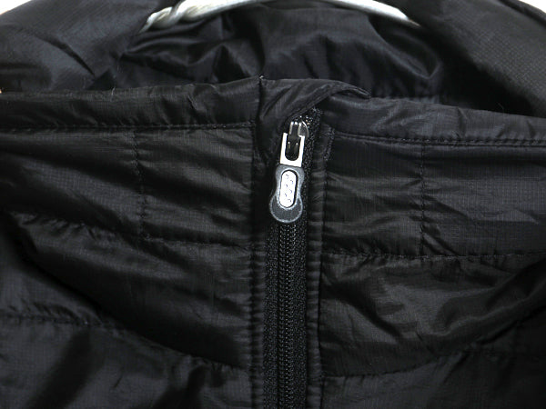 パタゴニア ナノ パフ プルオーバー メンズ S / 12年製 ジャケット 中綿 キルティング ナイロン ハーフジップ パッカブル ワンポイント 黒