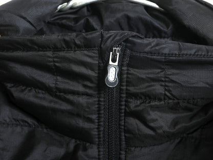 パタゴニア ナノ パフ プルオーバー メンズ S / 12年製 ジャケット 中綿 キルティング ナイロン ハーフジップ パッカブル ワンポイント 黒