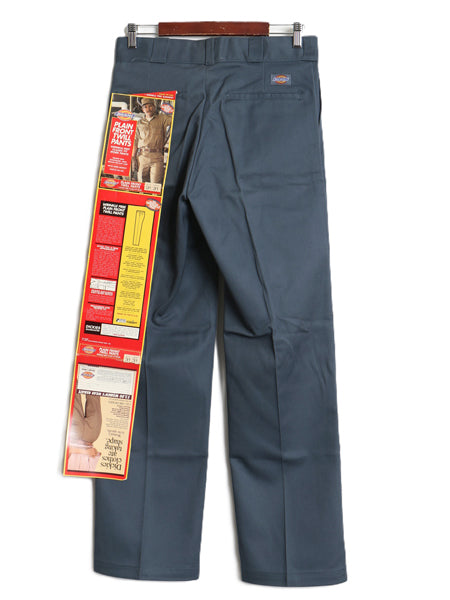 デッドストック 90s USA製 ディッキーズ 874 チノ ワーク パンツ メンズ 31 31 新品 未使用 オールド スラックス チノパン ストレート 青灰