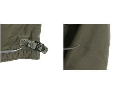 ステンシル 80s 米軍実物 USN ネイビー A-2 デッキ ジャケット MEDIUM / ヴィンテージ ミリタリー 軍物 裏ボア ライナー付き ジャンパー 