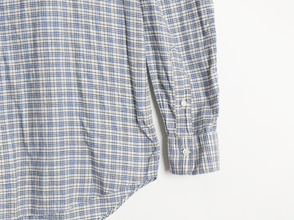 ラルフローレン チェック 長袖 シャツ メンズ L 古着 ポロ CLASSIC FIT コットン ポニー無し カジュアル マルチカラー ホリゾンタルカラー