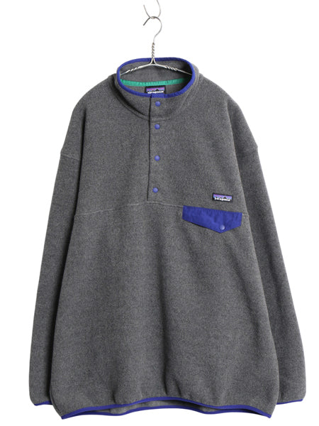 パタゴニア シンチラ スナップT メンズ XL / 古着 14年製 プルオーバー フリース ジャケット ブルゾン ジャンパー ハイネック 大きいサイズ