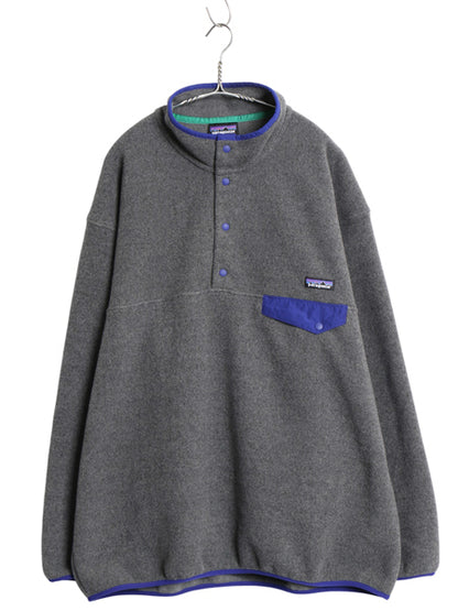 パタゴニア シンチラ スナップT メンズ XL / 古着 14年製 プルオーバー フリース ジャケット ブルゾン ジャンパー ハイネック 大きいサイズ