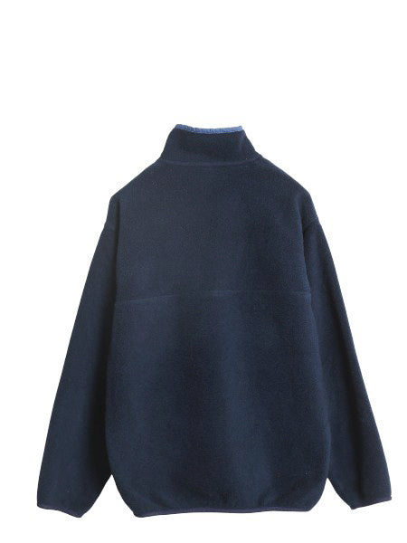 90s パタゴニア シンチラ スナップT メンズ M / 95年製 オールド アウトドア フリース プルオーバー ジャケット ジャンパー ハイネック 紺