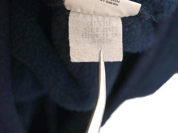 90s パタゴニア シンチラ スナップT メンズ M / 95年製 オールド アウトドア フリース プルオーバー ジャケット ジャンパー ハイネック 紺