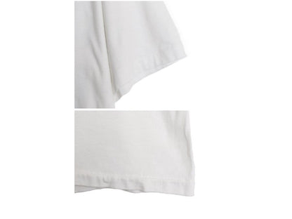 90s USA製 カレッジ メッセージ 両面 プリント Tシャツ メンズ L / オールド フォレストガンプ パロディ アート イラスト シングルステッチ