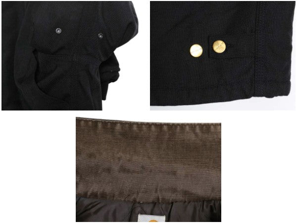 90s カーハート エクストリーム アークティック ジャケット メンズ M オールド ワーク ナイロン フルジップ 中綿 キルティング ライナー 黒