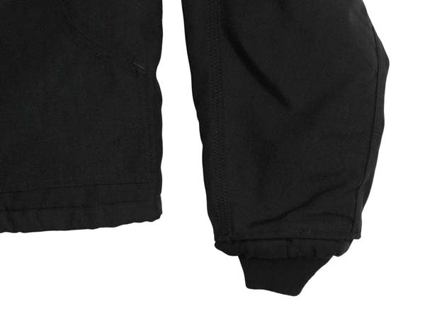 90s カーハート エクストリーム アークティック ジャケット メンズ M オールド ワーク ナイロン フルジップ 中綿 キルティング ライナー 黒