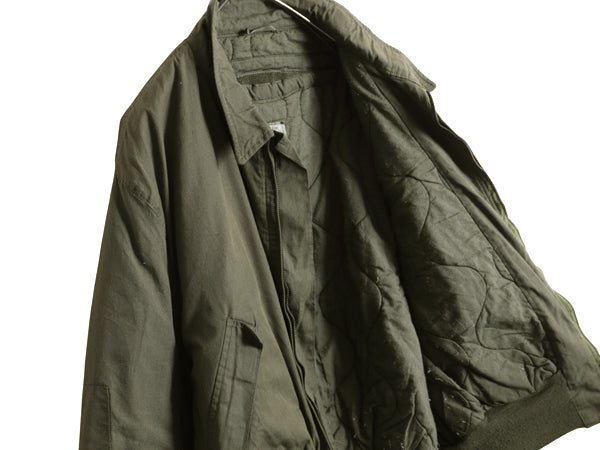 00s 米軍実物 CVC タンカース ジャケット X-LARGE REGULAR 古着 03年製 ミリタリー アラミド フライト ボンバー ノーメックス 大きいサイズ