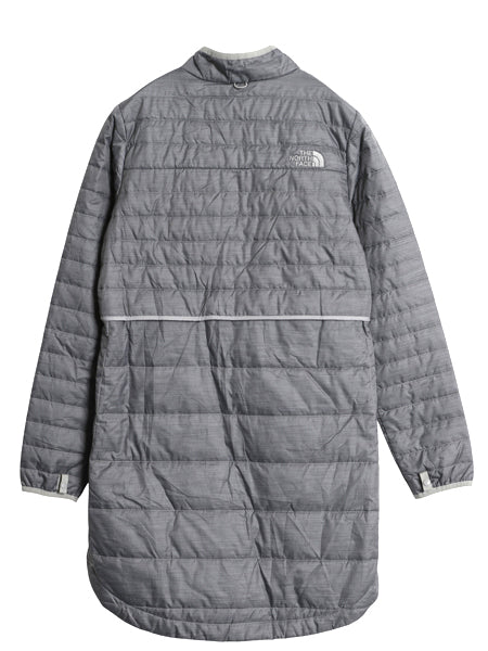 US企画 ノースフェイス ナイロン マウンテンパーカー ジャケット レディース S ロング コート DRYVENT 中綿 脱着 ライナー付き ジャンパー