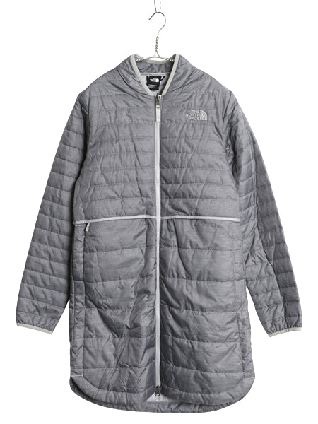 US企画 ノースフェイス ナイロン マウンテンパーカー ジャケット レディース S ロング コート DRYVENT 中綿 脱着 ライナー付き ジャンパー