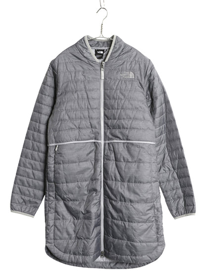 US企画 ノースフェイス ナイロン マウンテンパーカー ジャケット レディース S ロング コート DRYVENT 中綿 脱着 ライナー付き ジャンパー