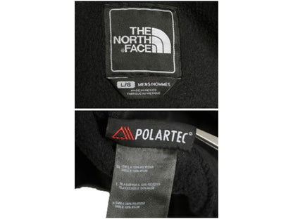 ノースフェイス フード付き デナリ ジャケット メンズ L / フリース ナイロン パーカー ジャンパー フルジップ ブルゾン ブラック ゆったり