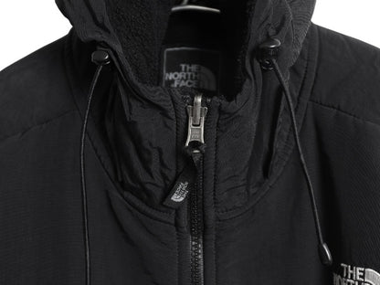 ノースフェイス フード付き デナリ ジャケット メンズ L / フリース ナイロン パーカー ジャンパー フルジップ ブルゾン ブラック ゆったり
