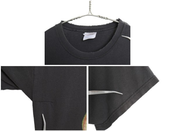 00s ★ ロブゾンビ マーダーライドショー ムービー プリント Tシャツ メンズ XL / オールド 当時物 映画 ホワイトゾンビ メタル バンド 黒