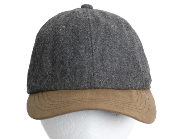 エルエルビーン ウール ベースボール キャップ メンズ レディース フリーサイズ / 古着 帽子 トラッカー ハット 2トーン 無地 防寒 秋 冬