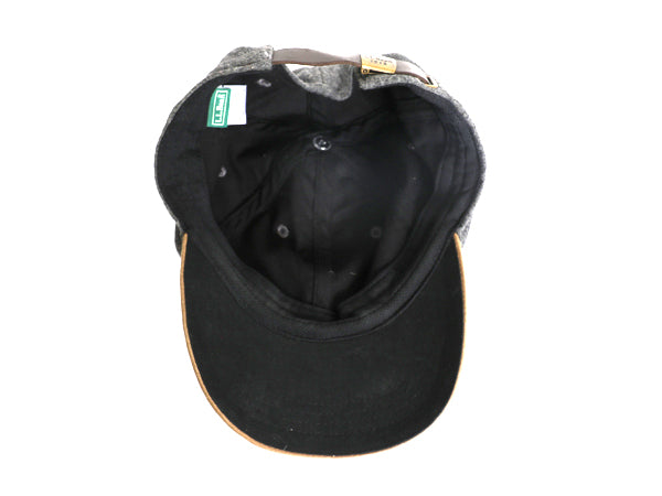 エルエルビーン ウール ベースボール キャップ メンズ レディース フリーサイズ / 古着 帽子 トラッカー ハット 2トーン 無地 防寒 秋 冬