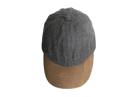 エルエルビーン ウール ベースボール キャップ メンズ レディース フリーサイズ / 古着 帽子 トラッカー ハット 2トーン 無地 防寒 秋 冬