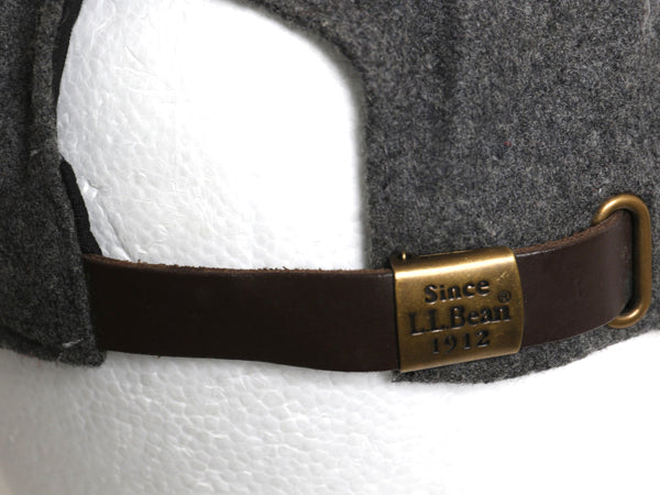 エルエルビーン ウール ベースボール キャップ メンズ レディース フリーサイズ / 古着 帽子 トラッカー ハット 2トーン 無地 防寒 秋 冬