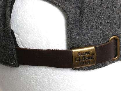 エルエルビーン ウール ベースボール キャップ メンズ レディース フリーサイズ / 古着 帽子 トラッカー ハット 2トーン 無地 防寒 秋 冬