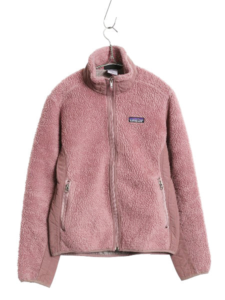 パタゴニア クラシック レトロX ジャケット レディース S / 09年製 フルジップ パイル フリース ボア ハイネック 廃盤 アウトドア ピンク