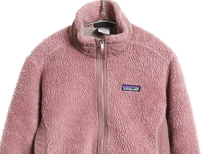 パタゴニア クラシック レトロX ジャケット レディース S / 09年製 フルジップ パイル フリース ボア ハイネック 廃盤 アウトドア ピンク